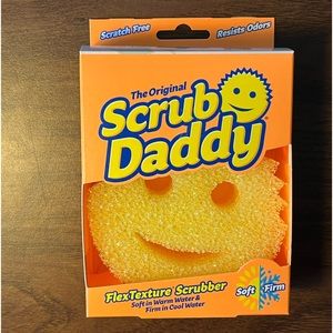 Scrub daddy yellow sponge